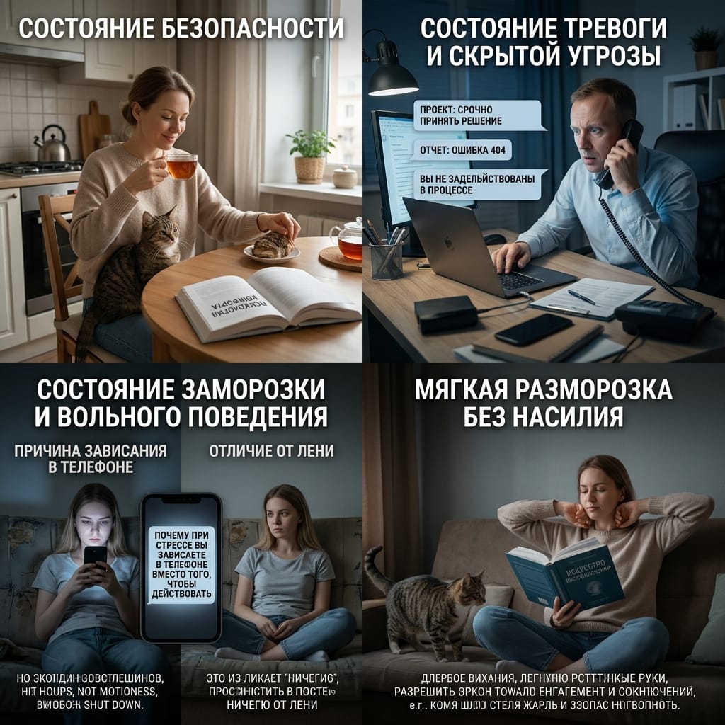 Поливагальная теория: скрытая причина, почему вы замираете от тревоги