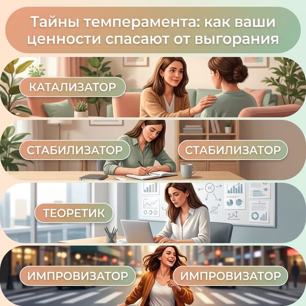 Скрытая правда о темпераменте: как нейробиология меняет вашу жизнь