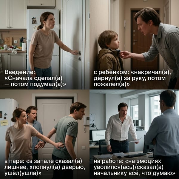 Импровизатор (SP): скрытая причина ваших импульсивных ошибок и срывов